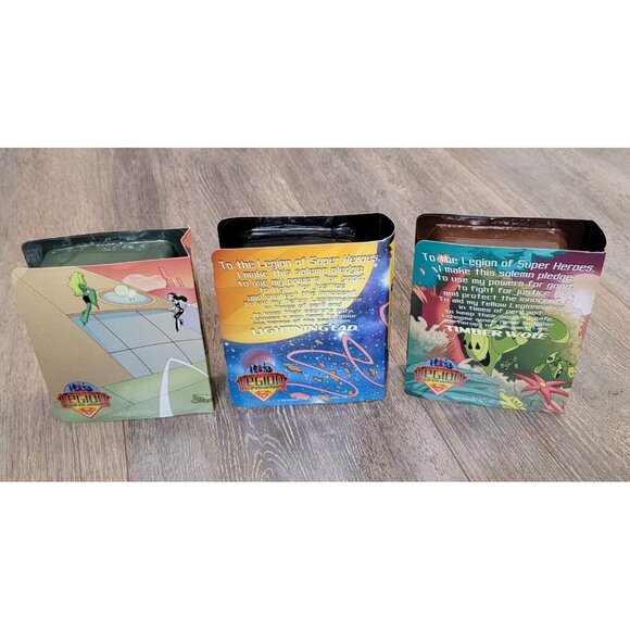 McDonalds DC Comics Legion Of Superheroes Happy Meal Toy Lot Of 3 - Picture 3 of 8